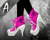 Pure Pink Converse Heels