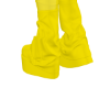 Sheer Boots- Yellow