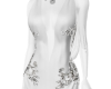 M! Bejeweled Gown White