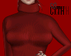[C] Red T.Neck Top
