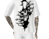 skull blouse