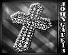 Silver Cross Sticker