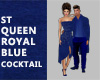ST QUEEN ROYAL BLUE