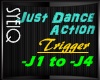 Q| 4x Just Dance Action