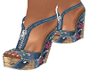 Chasity Wedge Sandals