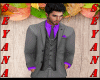 gray-purple suit