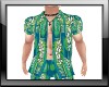 Summer Shirt Tiki Green