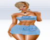 Blue Crochet set