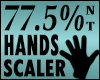 Hands Scaler 77.5% M/F