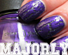 OPI Cracked Purple Nails