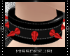 *MD*Spiked Collar|RED