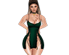 Laced Green Dress