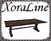 (XL)Natural Wood Table