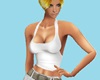 Chloe Tank Top White