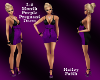 Purple 3-6 Preggo Dress