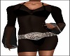 Black MINI Dress~ Belt