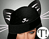 T! Black Kitty Hat/Black