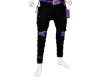 Purple ted black