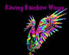 Raving Rainbow Wings