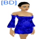 [BD] Blue Overlay Dress