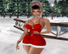 Red Christmas Dress RL