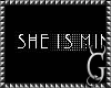 G.She Is MineII /Badge