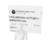 Only added