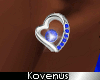(Kv) Blue <3 Earrings