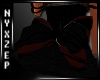 Gothic Dress Bow Red Blk