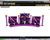 Purple skull throne
