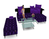 (Leo) Purple Lounge Sofa