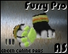AS Green Canine Paws