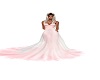 Pink & White Party Gown