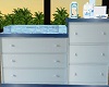 Baby Blue Changing Table
