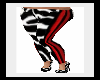 MiMi~Zebra Red Leggings