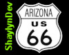 SD Arizona Route 66 Sign