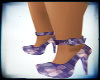 purple bubble heels