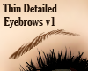 Thin Detailed Eyebrows