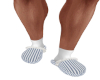 Stripe slippers