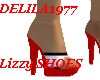 Lizzy Shoes-Red/White