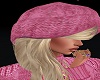 zZ Hair Pink Wool Cap