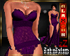 zZ Royal Dress Purple