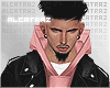 Leather Pink Hoodie