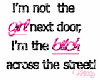 IM NOT THE.....