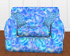 Blue Mod Chair