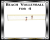 Beach Volleyball For 4