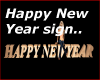 new happy nw yr sign st