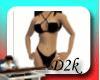 D2k-Hot black bikini