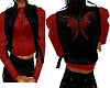 Leather Butterfly Vest