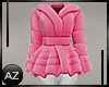 *az* Snow me pink coat